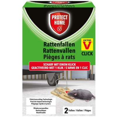 Afbeelding van Protect Home Rattenval kunststof 2 st/pak
