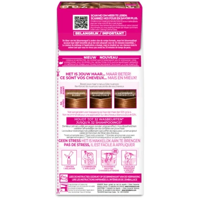 Afbeelding van 6x L&#039;Oréal Casting Crème Gloss Semi Permanente Haarkleuring 700 Mocha Mania Middenblond