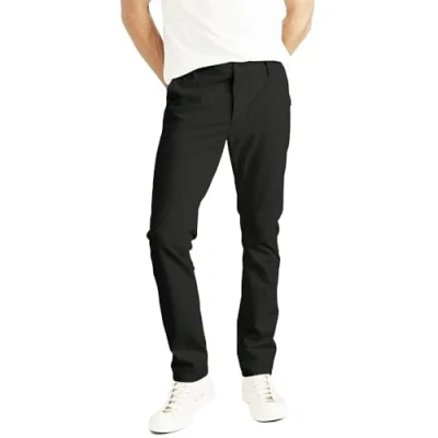 Afbeelding van Dockers Smart Supreme FLEX Skinny Chino, Heren, Maat: 29x30, Black