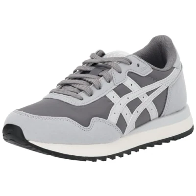 Afbeelding van Asics Sportstyle Tiger Runner II Unisex Sneakers laag, Maat: 37, Carbon/cloud grey Textiel/ synthetisch