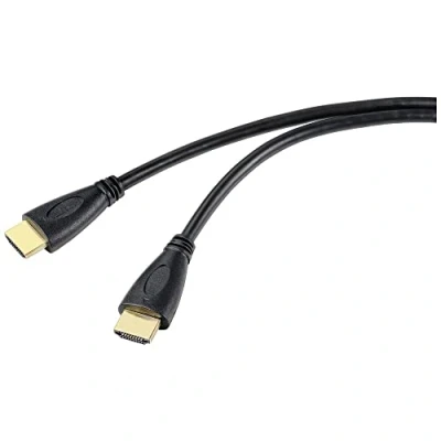 Afbeelding van SpeaKa Professional SP 10133292 HDMI kabel Aansluitkabel A stekker, stekker 5.00 m Zwart 4K UHD, Audio
