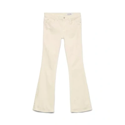 Afbeelding van Vero Moda Jeans Vmflash Mr Flared Color Ga 10307572 Ecru Dames Maat W25 X L30