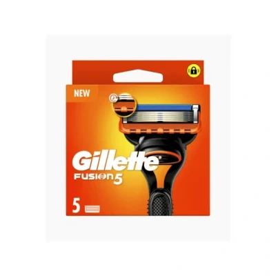 Afbeelding van Gillette Fusion 5 scheermesjes voor heren, verpakking met reservemesjes (verpakking kan variëren)