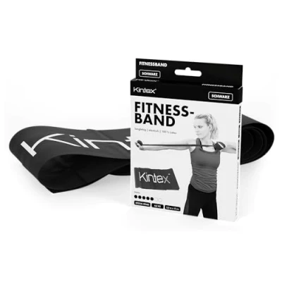 Afbeelding van Kintex Fitnessband, 2,5 m x 15 cm, gymnastiekband in 7 diktes, 100% latex, draagbare trainingsband