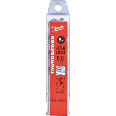 Afbeelding van Metaalboor Hss G Thunderweb 8,8 X 125 Mm (5 Stuks)