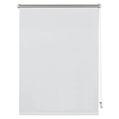 Afbeelding van Gardinia thermo rolgordijn met achterzijde om te klemmen, optimale lichtreflectie, energiebesparend, ondoorzichtig, alle montageonderdelen inbegrepen, wit, 50 x 150 cm (BxH)