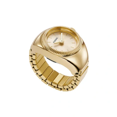 Afbeelding van Fossil horloge ES5246 Watch Ring goudkleurig