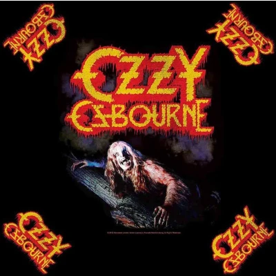 Afbeelding van Ozzy Osbourne Bark At The Moon Bandana Zwart