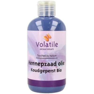 Afbeelding van Volatile Hennepzaadolie Koud Geperst, 250 ml