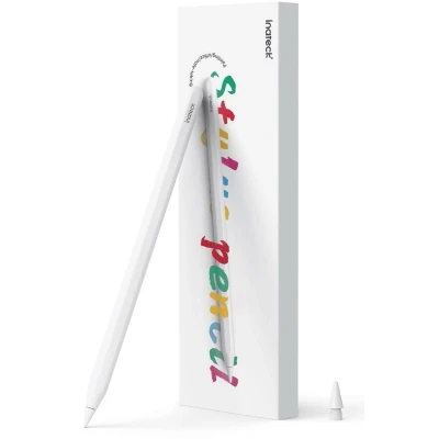 Afbeelding van Inateck Pen voor iPad 2018 2024 met Palmrejectie, 5 Minuten Snel Opladen, Kantelgevoelig, Compatibel Pro 11&quot;/12.9&quot;/13&quot;, Air 3/4/5/6, 6 10, Mini 5/6, PCL005