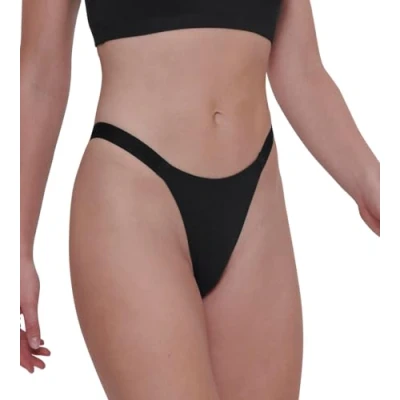 Afbeelding van sloggi GO Casual Tiny tanga 2P Dames Onderbroek Zwart Maat S