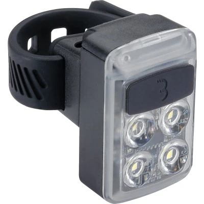 Afbeelding van BBB Cycling Slide Koplamp Fiets Fietsverlichting USB Oplaadbaar Voorlicht Voorlamp 50 Lumen Waterdicht Lange Accuduur BLS 235