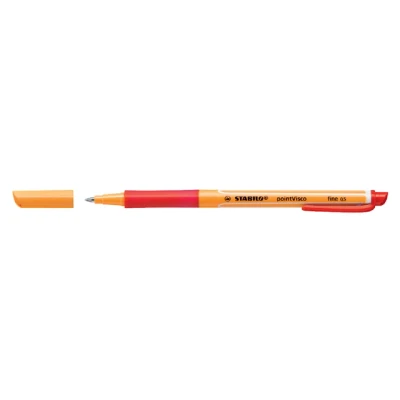 Afbeelding van Rollerpen STABILO PointVisco 1099/40 fijn rood