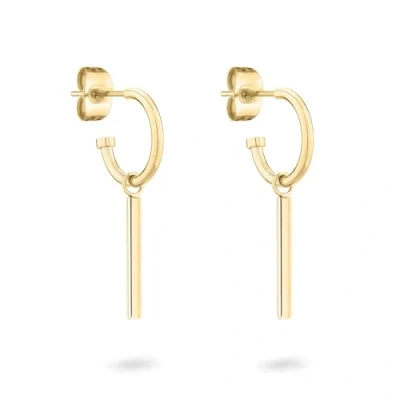 Afbeelding van Tamaris Creool TJ 0590 E 35 IP Gold, 3,5 cm, Roestvrij staal, Geen edelsteen