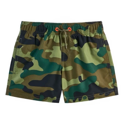Afbeelding van Sundek Elastic Waist Camou 9,5 Zwemshort Junior