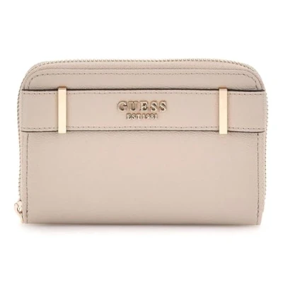 Afbeelding van GUESS Portemonnee Anadela SLG Medium Zip Around Wallet Taupe