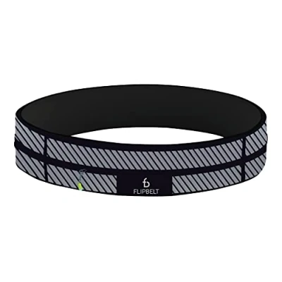Afbeelding van Zipper Reflective Zwart Running belt Hardloopriem M