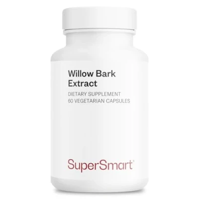 Afbeelding van Supersmart Willow Bark Extract 80 mg Per Serving Standardized to 15% Salicin Natural Analgesic Pain Relief Anti Inflammatory Supplement Non GMO &amp; Glutenvrij 60 Vegetarian Capsules