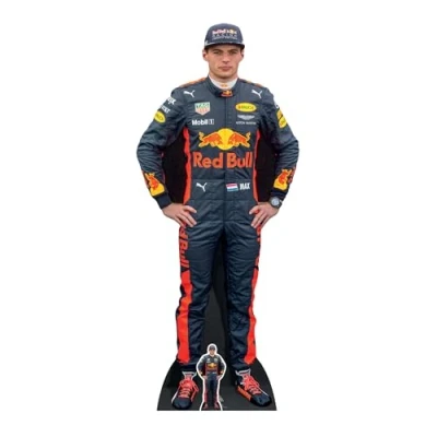 Afbeelding van Star Cutouts Ltd CS667 Max Verstappen, Kartonfiguur, 177 x 74 cm, Meerkleurig