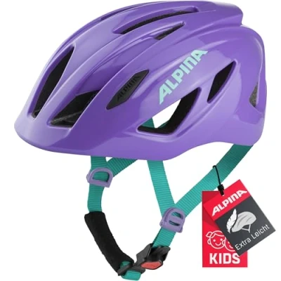 Afbeelding van ALPINA Unisex Kinderen, PICO Fietshelm, purple gloss, 50 55 cm