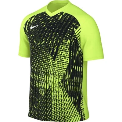 Afbeelding van Nike Performance Drifit Precision VI Voetbalshirt, Heren, Maat: Large, Volt black white