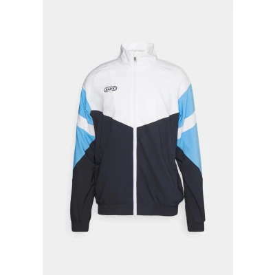 Afbeelding van JAKO Freizeitjacke Retro Trainingsvest, Heren, Maat: 46/48, Marine/weiß/skyblue