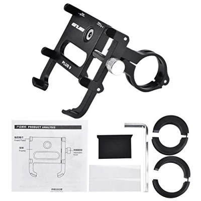Afbeelding van Tbest Fietshouder voor mobiele telefoon, universeel, 360 graden instelbare fietshouder, GPS, stuurhouder, standaard, cliphouder racefiets, motorfiets, smartphone