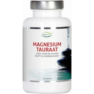 Afbeelding van Nutrivian Magnesium Tauraat Capsules 60CP
