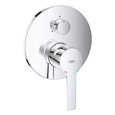 Afbeelding van Grohe Lineare 1 H opb.dl mengkraan met 3 wegomstel chroom