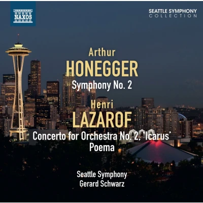 Afbeelding van Gerard Schwarz &amp; Seatlle So Honegger: Symphony No.2 (CD)