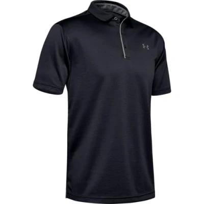 Afbeelding van Under Armour Poloshirt, Heren, Maat: XXL, Black/graphite