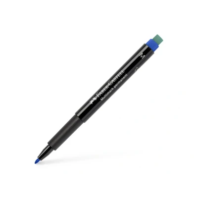 Afbeelding van Faber Castell multimarker permanent M blauw FC 152551