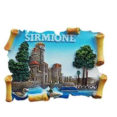 Afbeelding van Sirmione Gardameer Italië 3D Koelkast Magneet Reizen Souvenir Gift, Huis &amp; Keuken Decoratie Magnetische Sticker Collectie