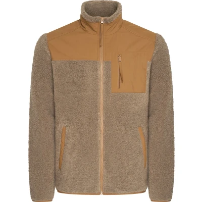 Afbeelding van Mario Russo Teddy Vest Ottawa heren Tussenjas Taupe L