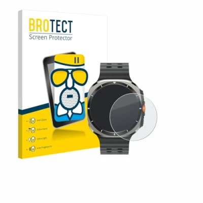 Afbeelding van BROTECT Antireflecterende Glas Screen Protector Mat voor Samsung Galaxy Watch Ultra (47 mm) Schermbeschermer [Beschermglas Folie niet Gehard Glas]