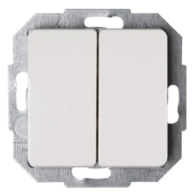 Afbeelding van Kopp Milano Wissel/wisselschakelaar inbouw (wit)