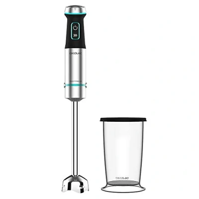 Afbeelding van Cecotec Power TitanBlack 1200 XL, Staafmixer, 0,8 l, IJs crusher, W, Zwart, Zilver
