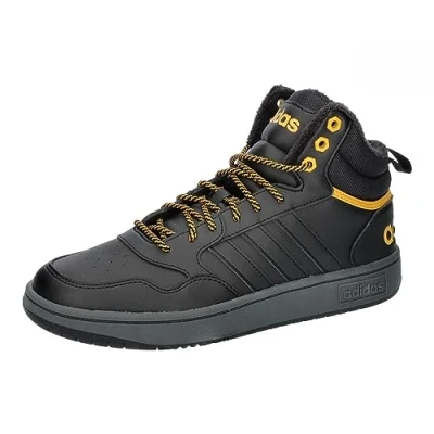 Afbeelding van adidas Originals Hoops 3 0 MID Sneakers hoog, Heren, Maat: 39, cblack preyel Kunststof