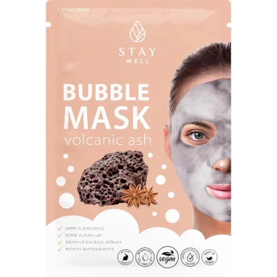 Afbeelding van STAY WELL DEEP Cleansing Bubble MASK Masker, Maat: 20 g, Volcanic