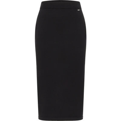 Afbeelding van Dreimaster Keyti Kokerrok, Dames, Maat: XS/S, Schwarz