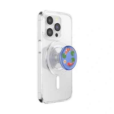 Afbeelding van PopSockets: PopGrip Round voor MagSafe Adapterring inbegrepen Uitbreidende telefoonstandaard en grip met verwisselbare bovenkant smartphones hoesjes Koivijver