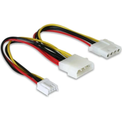 Afbeelding van Floppy interne voedingskabel 0.2 meter Delock