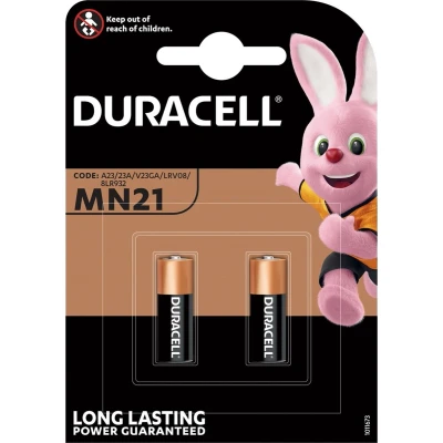Afbeelding van Duracell MN21 Alkaline 12 V 2 stuks