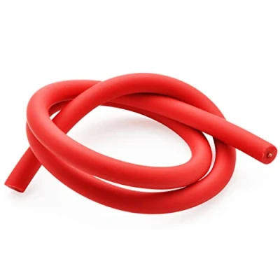 Afbeelding van Easyboost 7mm Rode Bougiekabel Hoogspanning voor Scooter Booster Stunt Nitro Moto 50cc AM6 Derbi MBK 51 103 Rieju TZR Kettingzaag Maaier Bosmaaier