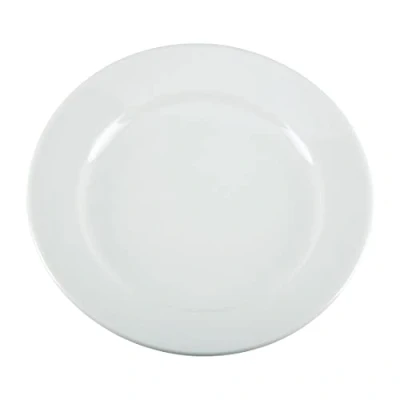 Afbeelding van Olympia Whiteware borden met brede rand 16,5cm (12 stuks)