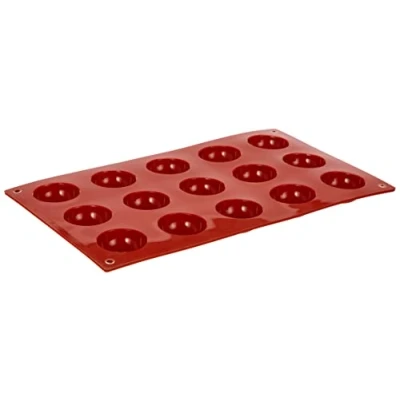 Afbeelding van Silikomart sf 005 halve bollen silicone vorm ø40 h 20 mm