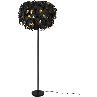 Afbeelding van Vloerlamp Reality Leavy zwart