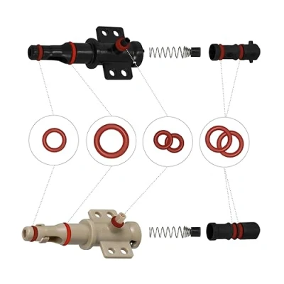 Afbeelding van Onderhoudsset, afdichtingen, O ring voor supportventiel uitloopstuk geschikt Philips Saeco Spidem Gaggia (set 1)