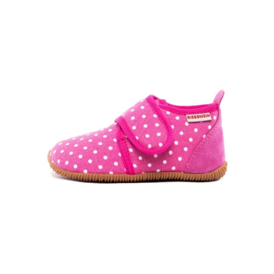 Afbeelding van Giesswein Stans SLIM FIT Pantoffels voor kinderen, Maat: 23, Himbeer Leer en textiel