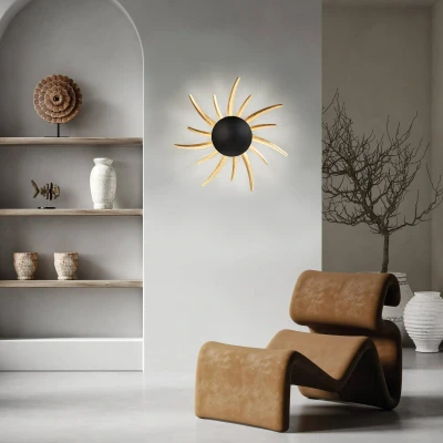 Afbeelding van Honsel Leuchten Wandlamp Sol (1 stuk)